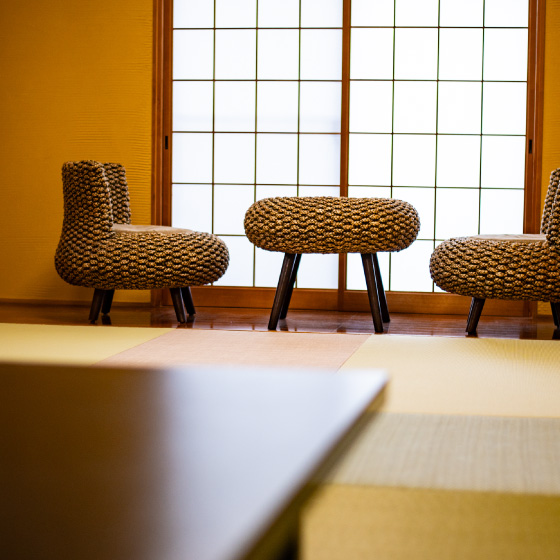 Authentic rooms and suites for relaxation